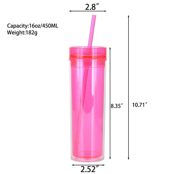 16oz Skinny Tumbler
