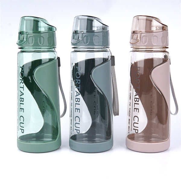 20oz Plastic Water Sports Clear Drinking Bottle
