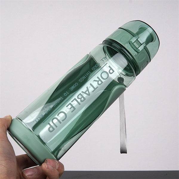 20oz Plastic Water Sports Clear Drinking Bottle