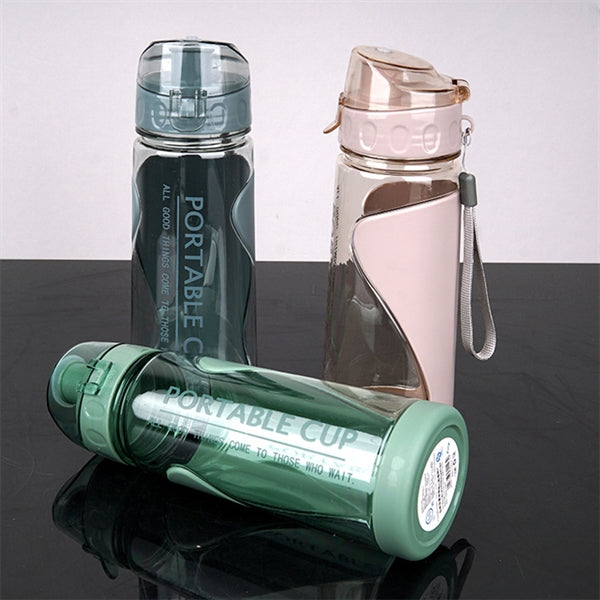20oz Plastic Water Sports Clear Drinking Bottle