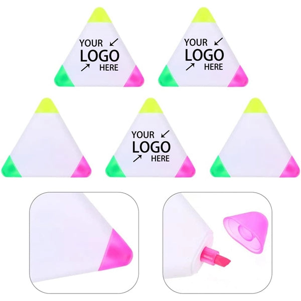 3-in-1 Fluorescent Triangle Highlighter
