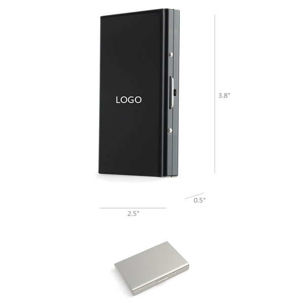 Stainless Steel RFID Blocking Credit Card Sleeves Holder