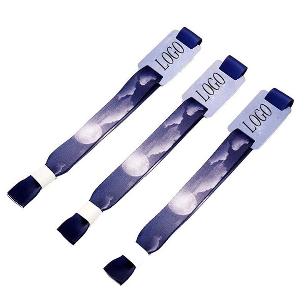 Adjustable Polyester Wristband Lanyard With RFID Chip