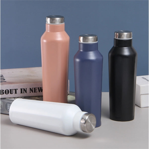 Stainless Steel Hexagonal Diamond-Shaped Thermos Cup