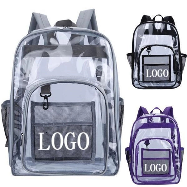 Pvc Transparent Backpack