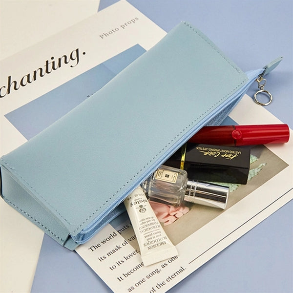 Slim Stationery Pouch Pencil Bag Multifonction Organizer Box