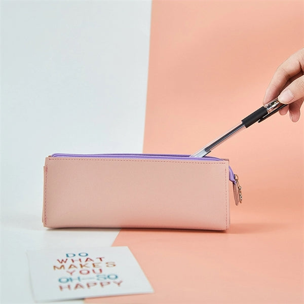 Slim Stationery Pouch Pencil Bag Multifonction Organizer Box