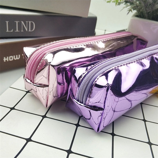 Slim Stationery Pouch Pencil Bag Multifonction Organizer Box
