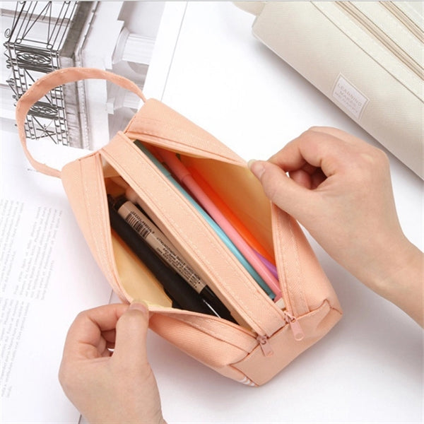 Pencil Case Pen Holder Makeup Cosmetics Bag Stationery Pouch