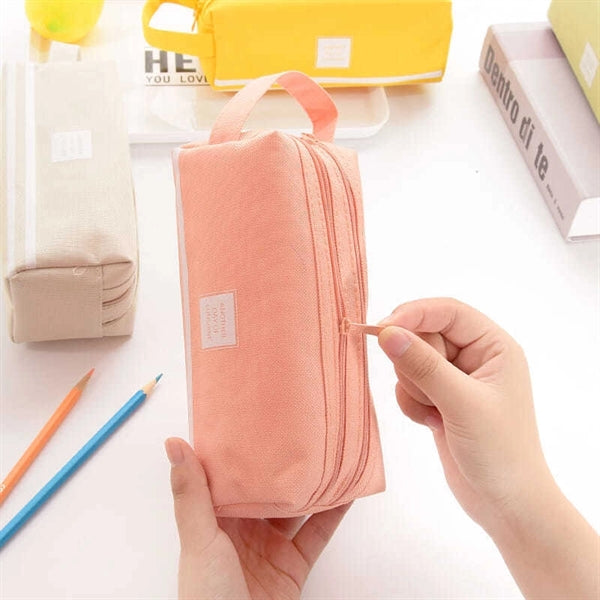 Pencil Case Pen Holder Makeup Cosmetics Bag Stationery Pouch