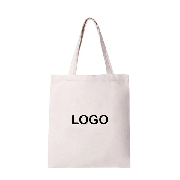 Basic Cotton Canvas Tote Bag