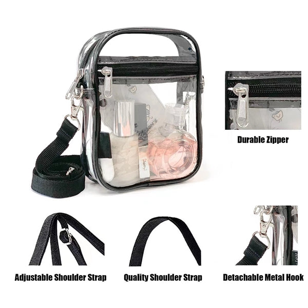 Clear Crossbody Purse Bag