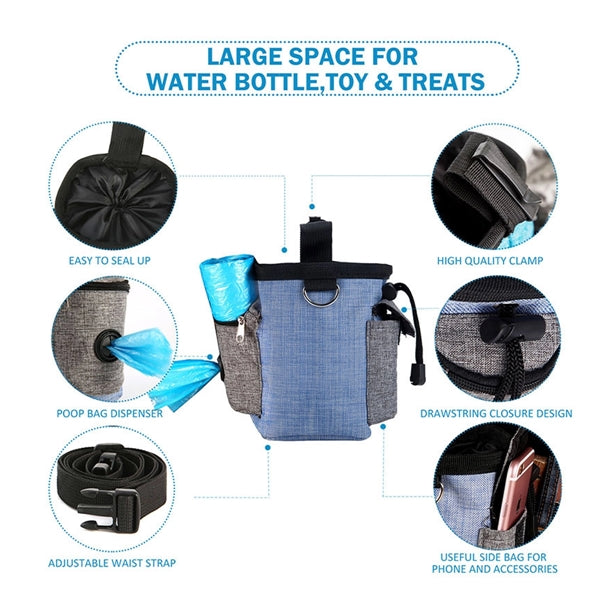 A waist bag for pet training