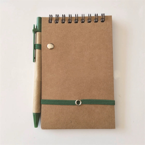 Recycle Write Notebook & Pen