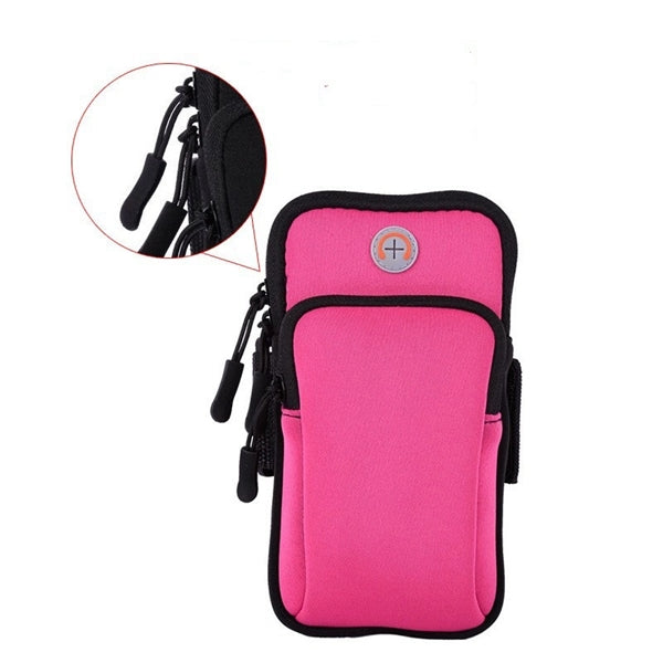 Neoprene Fitness Armband w/ Earphone Port