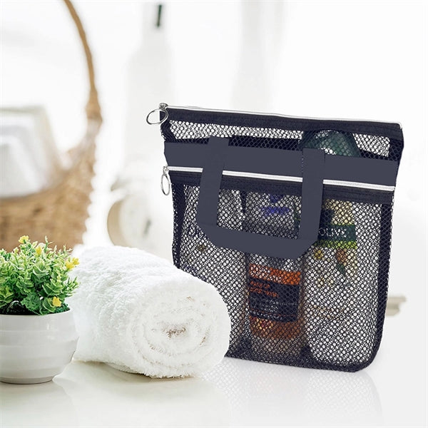 Travel Zippered Toiletry Bag Portable Cosmetic Makeup Pouch
