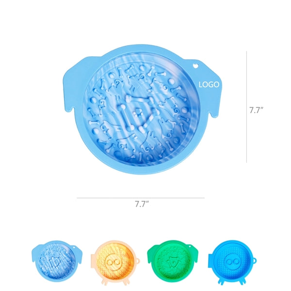Multifunctional folding pet food bowl