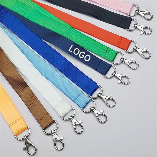 Crystal Metal Clasp Tongue Buckle Lanyard And Chest Card Rop