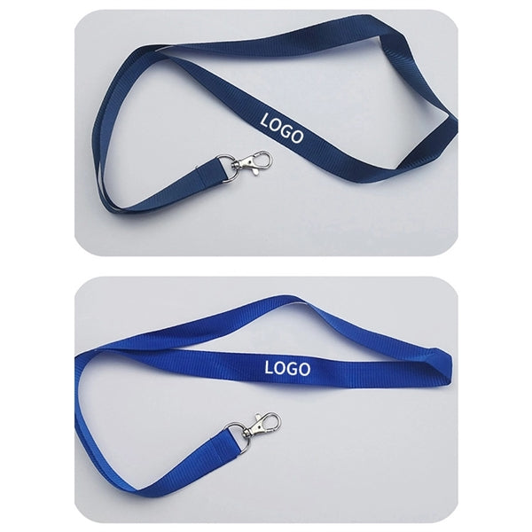 Crystal Metal Clasp Tongue Buckle Lanyard And Chest Card Rop