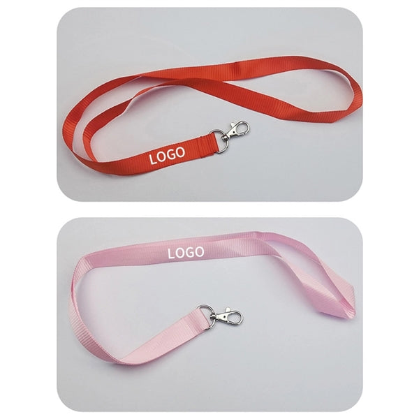 Crystal Metal Clasp Tongue Buckle Lanyard And Chest Card Rop