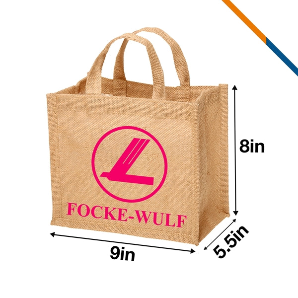 Litea Small Jute Tote Bag