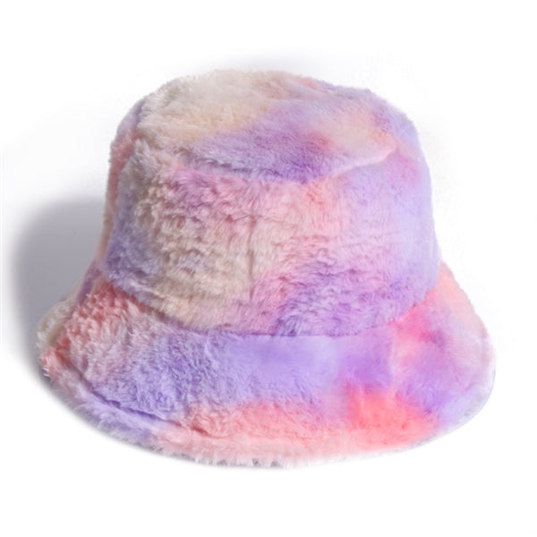 Bucket Hat Outdoor Foldable Fisherman Cap tie-dyed