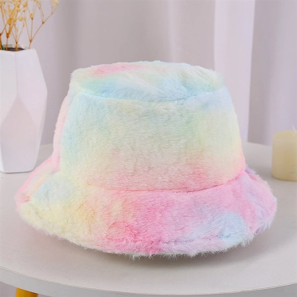 Bucket Hat Outdoor Foldable Fisherman Cap tie-dyed