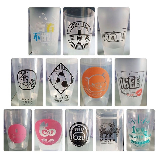 12oz Clear Plastic Disposable Cup