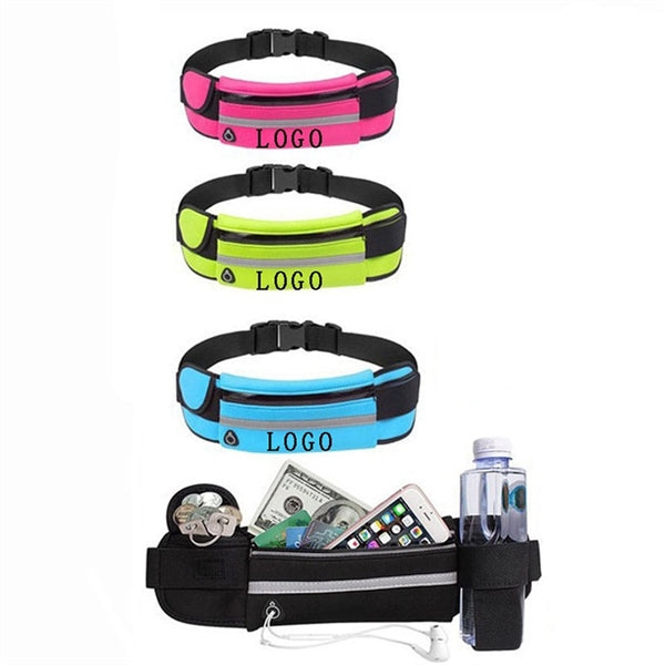 Waist Bag Waterproof Travel Sports Fitness Pockets