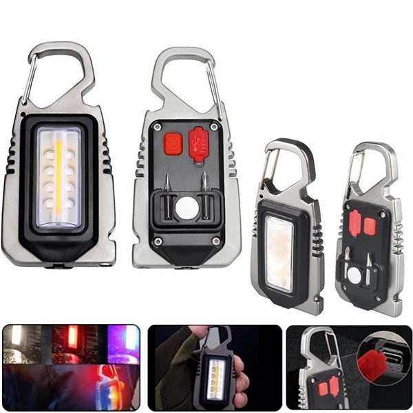 Portable Keychain Camping COB LED Light