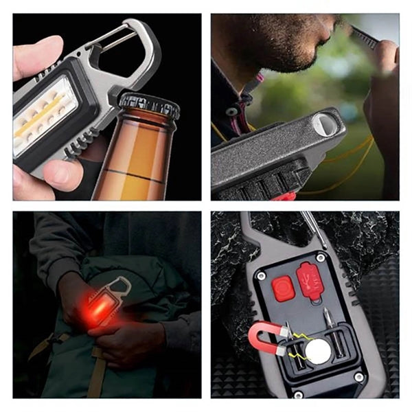 Portable Keychain Camping COB LED Light