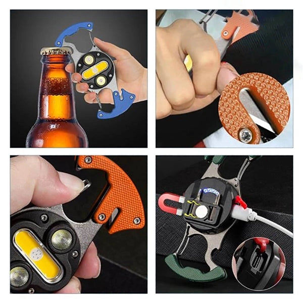 Rechargeable keychain Flashlight