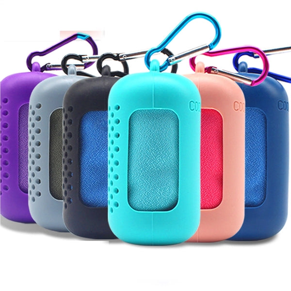 Instant Cold Feeling Towel With Silicone Case
