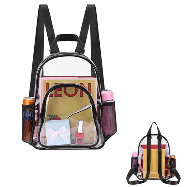 Pvc Transparent Large Capacity Fashion Sports Backpack