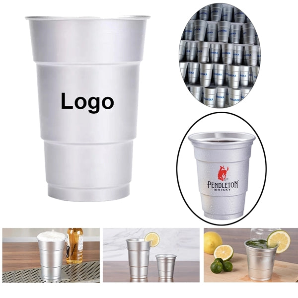 Recyclable Aluminum Cold-Drink Cup