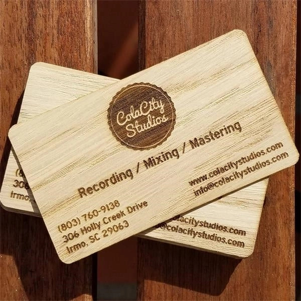 Mr.Tap NFC Wood Digital Business / Social Media Card