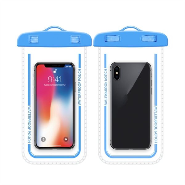 Touch screen transparent mobile phone waterproof case
