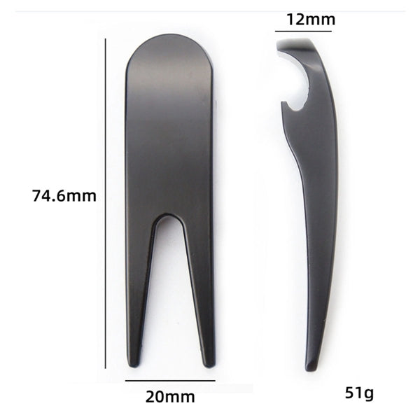 Golf Divot Tool With Bottle Opener