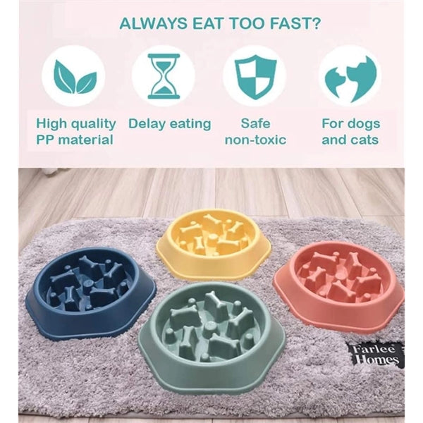 Dog Slow Feeder Bowl