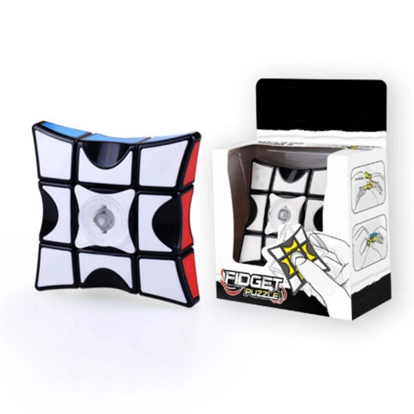 2 in 1 Floppy Cube Puzzle Fidget Spinner with Gift Bag