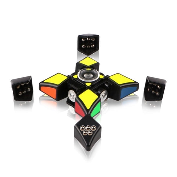 2 in 1 Floppy Cube Puzzle Fidget Spinner with Gift Bag