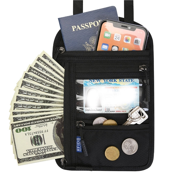 Passport Holder Cover Travel Wallet Rfid Blocking