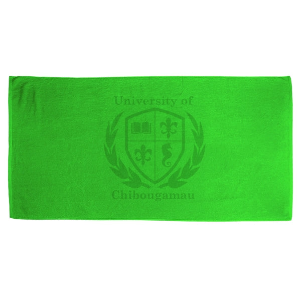 35" X 60" Velour Beach Towel
