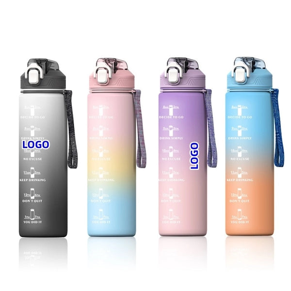 32oz Water Bottle with Time Marker