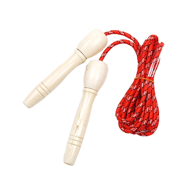 Adjustable Wooden Handle Jump Rope