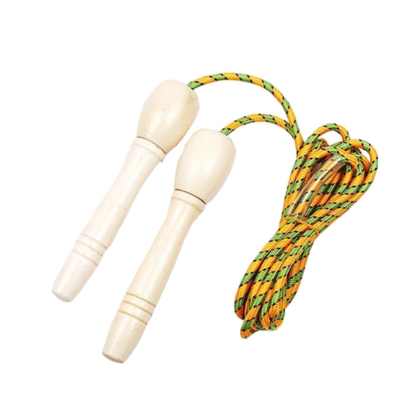 Adjustable Wooden Handle Jump Rope