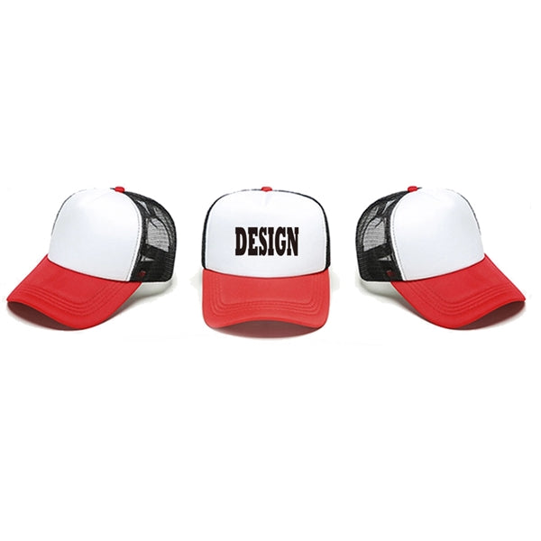 5 Panel Foam Mesh Baseball Cap