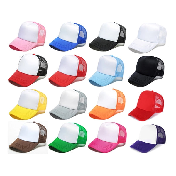 Foam Mesh Baseball Cap Trucker Hat