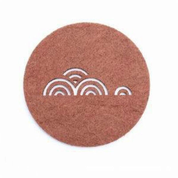 Hollow Out Recycled Felt Coaster