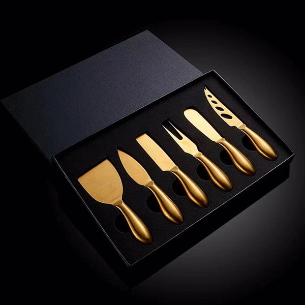 6 In 1 Cheese Knife Set